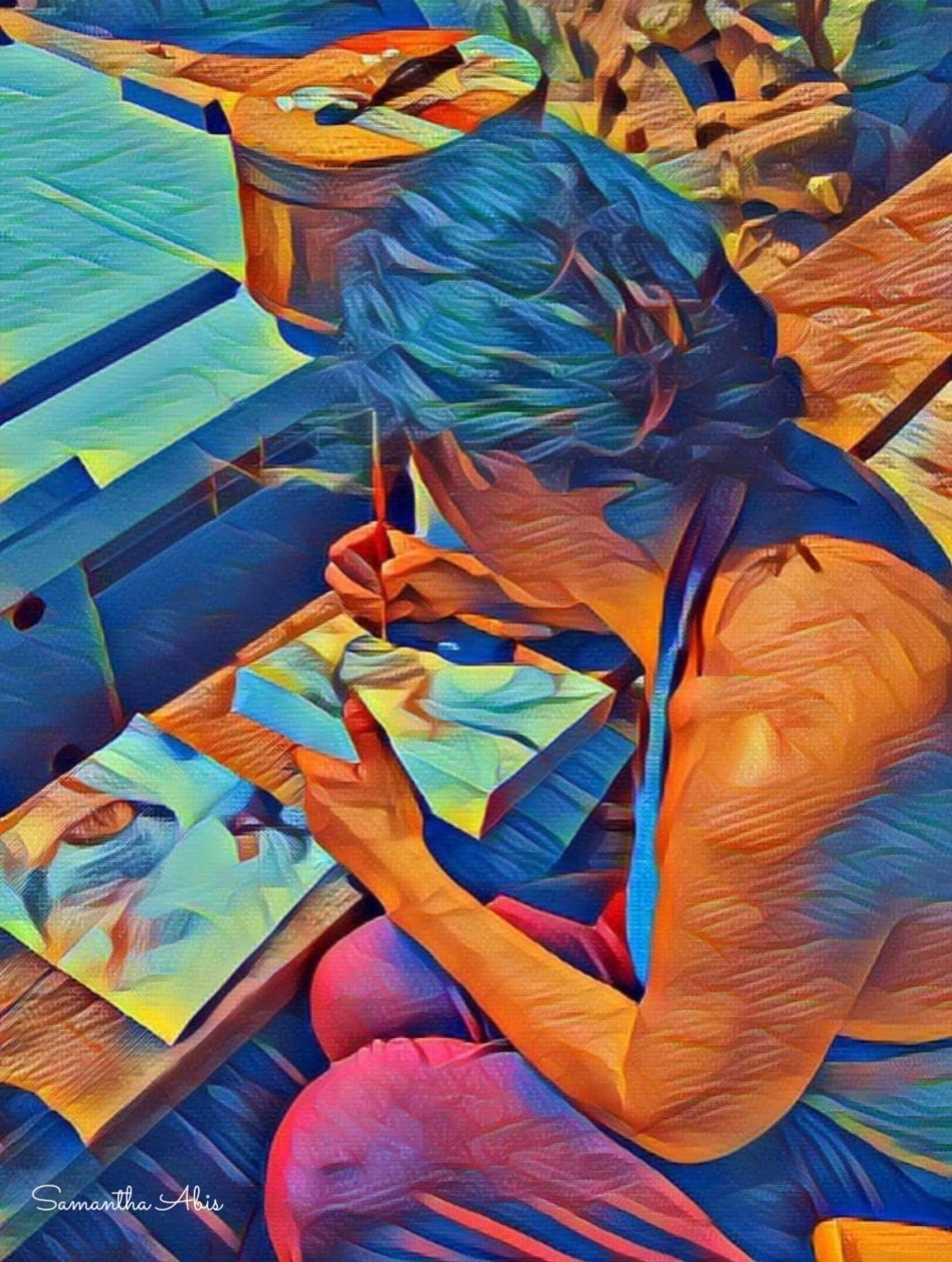 The target term in Italian is "sorta", a slang word that can be used in various ways including 'easy to take', 'notebook',...